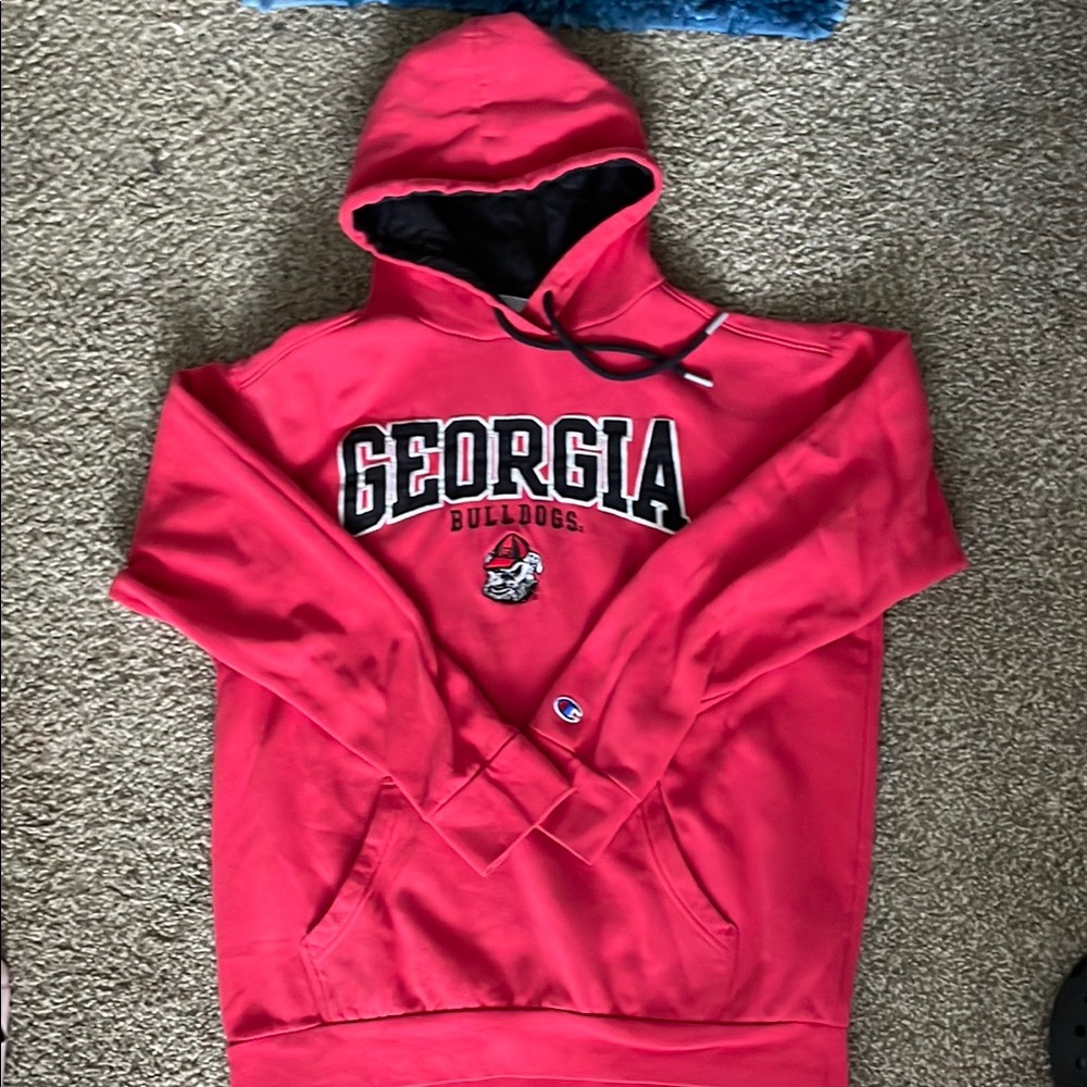 Champion Red Georgia Bulldogs Sweater